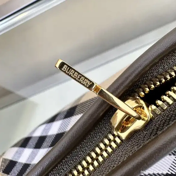 Official First Bag Ru Mini Burberry Bag-20*10*9CM Check 0516